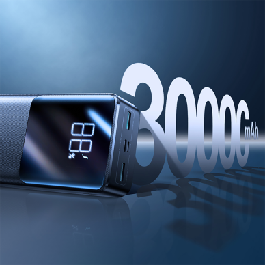 Joyroom power bank 22.5W 30000mAh PD QC3.0 AFC Juodas (JR-QP193) 3