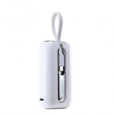 Joyroom powerbank 10000mAh Colorful Series 22.5W with 2 built-in USB C and Lightning cables white (JR-L012) 11