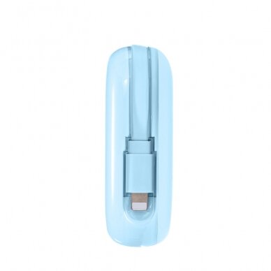 Joyroom powerbank 10000mAh Jelly Series 22.5W with built-in Lightning cable blue (JR-L003) 13