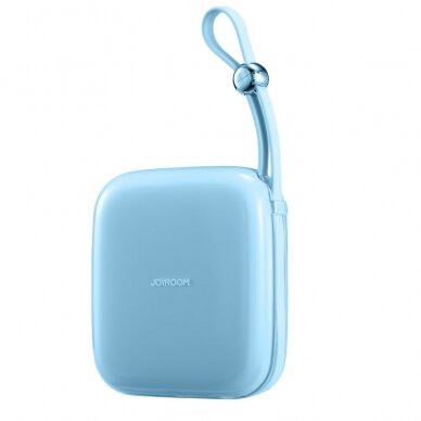 Joyroom powerbank 10000mAh Jelly Series 22.5W with built-in Lightning cable blue (JR-L003) 3