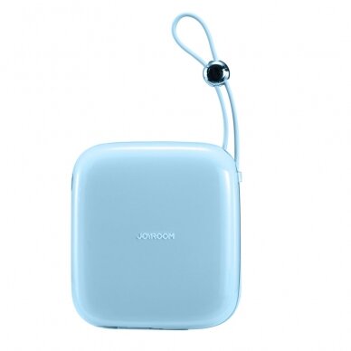 Joyroom powerbank 10000mAh Jelly Series 22.5W with built-in Lightning cable blue (JR-L003) 10