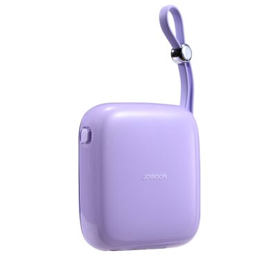 Joyroom powerbank 10000mAh Jelly Series 22.5W with built-in Lightning cable violet (JR-L003) 7