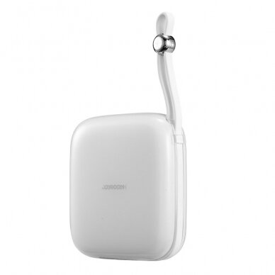 Joyroom powerbank 10000mAh Jelly Series 22.5W with built-in Lightning cable white (JR-L003) 6