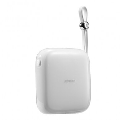 Joyroom powerbank 10000mAh Jelly Series 22.5W with built-in Lightning cable white (JR-L003) 7