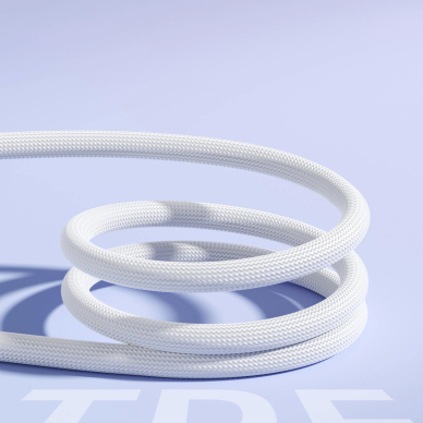 Joyroom S-A42 Crystal-Clear Series 3A USB-A / Lightning kabelis 1.2 m – baltas 10 Joyroom S-A42 Crystal-Clear Series 3A USB-A / Lightning kabelis 1.2 m – baltas 10