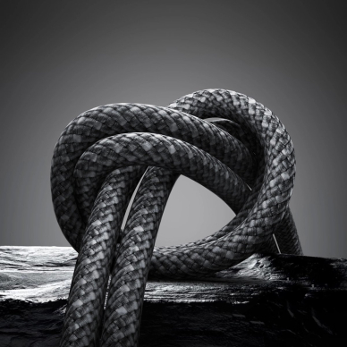 Joyroom S-A50 Unlimited Series 3A USB-A / USB-C kabelis su magnetiniu laikikliu 1.2 m – pilkas 9