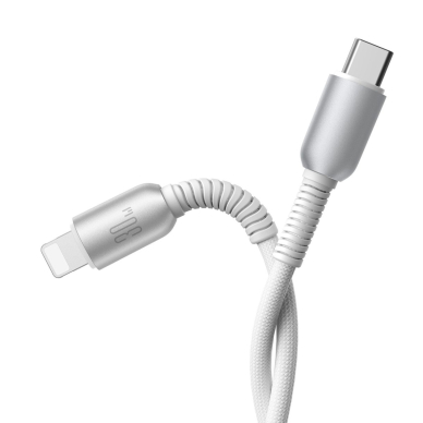 Joyroom S-A51 Cutting-Edge Series 30W USB-C / Lightning kabelis 1.2 m – pilkas 4