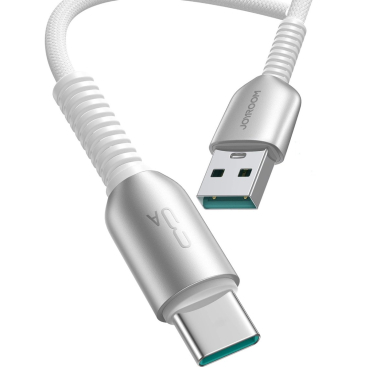 Joyroom S-A51 Cutting-Edge Series 3A USB-A / USB-C kabelis 1.2 m – pilkas 1