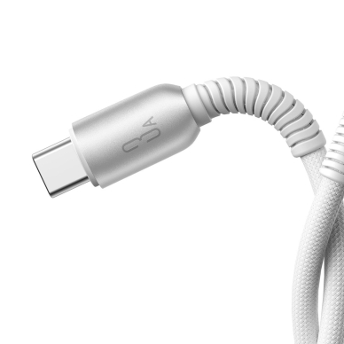 Joyroom S-A51 Cutting-Edge Series 3A USB-A / USB-C kabelis 1.2 m – pilkas 4
