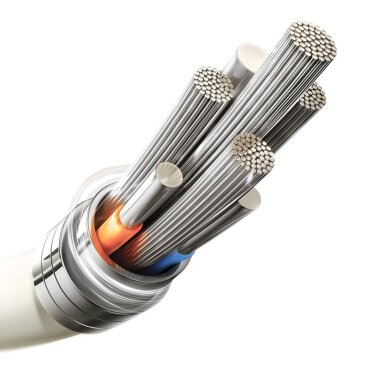 Įkrovimo kabelis Joyroom S-A53 3A USB-A – Lightning su fluorescuojančiu antgaliu 1.2 m – smėlio spalvos 3 Įkrovimo kabelis Joyroom S-A53 3A USB-A – Lightning su fluorescuojančiu antgaliu 1.2 m – smėlio spalvos 3