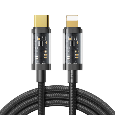 Joyroom S-CL020A12 Type-C to Lightning 20W Data Cable 1.2m- Juodas Joyroom S-CL020A12 Type-C to Lightning 20W Data Cable 1.2m- Juodas