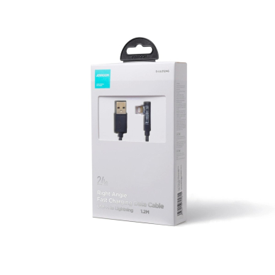 Joyroom S-UL012A6 USB-A angled Kabelis - Ligtning 2.4A 1.2m - blue 4 Joyroom S-UL012A6 USB-A angled Kabelis - Ligtning 2.4A 1.2m - blue 4