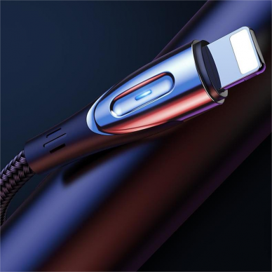 Kabelis Joyroom Sharp Series USB-A - Lightning 3A 3m Juodas (S-M411) 2