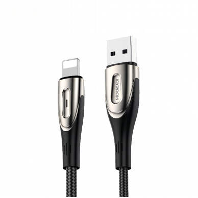 Kabelis Joyroom Sharp Series USB-A - Lightning 3A 3m Juodas (S-M411)