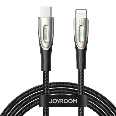 Joyroom Star-Light Series SA27-CL3 USB-C / Lightning 30W 1.2m cable - black Joyroom Star-Light Series SA27-CL3 USB-C / Lightning 30W 1.2m cable - black