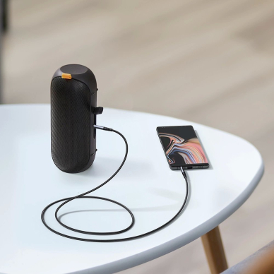 Joyroom stereo audio Kabelis AUX 3.5 mm mini jack 1.2m Juodas (SY-A08) 7 Joyroom stereo audio Kabelis AUX 3.5 mm mini jack 1.2m Juodas (SY-A08) 7