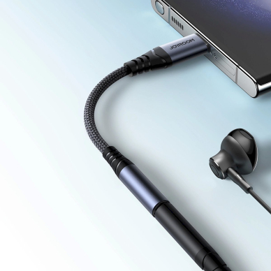 Joyroom SY-C01 USB-C DAC adapteris į 3.5 mm mini lizdą – juodas 8
