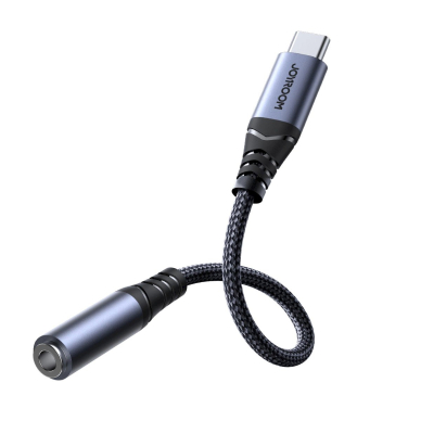 Joyroom SY-C01 USB-C DAC adapteris į 3.5 mm mini lizdą – juodas