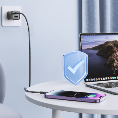 Joyroom USB C - Lightning 20W Surpass Series cable for fast charging and data transfer 1.2 m Juodas (S-CL020A11) 8 Joyroom USB C - Lightning 20W Surpass Series cable for fast charging and data transfer 1.2 m Juodas (S-CL020A11) 8