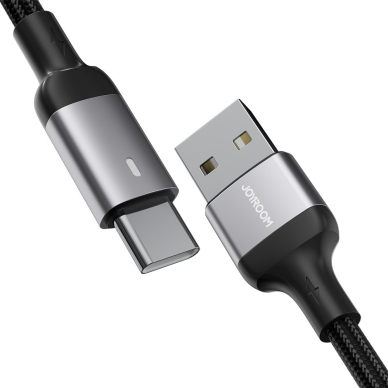 Joyroom USB cable - USB C 3A for fast charging and data transfer A10 Series 1.2 m black (S-UC027A10) 2 Joyroom USB cable - USB C 3A for fast charging and data transfer A10 Series 1.2 m black (S-UC027A10) 2