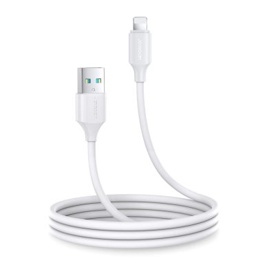 Joyroom USB Charging / Data Cable - Lightning 2.4A 1m White (S-UL012A9) 1 Joyroom USB Charging / Data Cable - Lightning 2.4A 1m White (S-UL012A9) 1