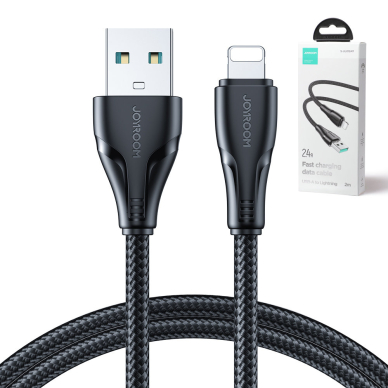 Joyroom USB - Lightning 2.4A cable Surpass Series 2 m black (S-UL012A11) 6 Joyroom USB - Lightning 2.4A cable Surpass Series 2 m black (S-UL012A11) 6
