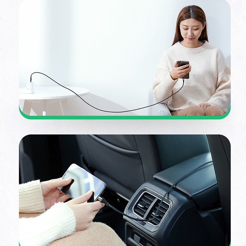 Kabelis Joyroom USB Type C - Lightning 20W 2.4A 1.2m Raudonas (S-1224K2 Red) 10 Kabelis Joyroom USB Type C - Lightning 20W 2.4A 1.2m Raudonas (S-1224K2 Red) 10