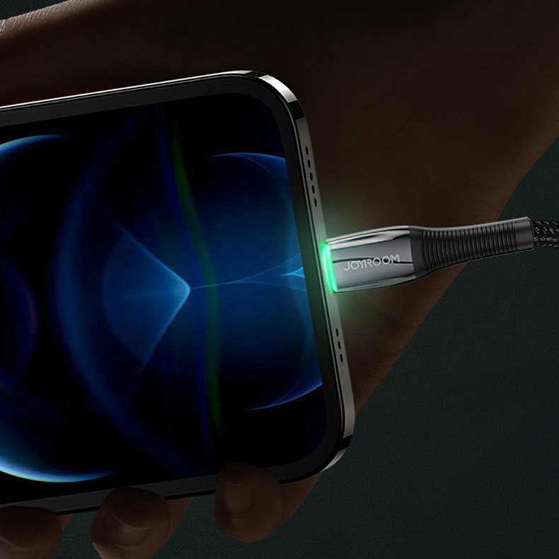 Kabelis Joyroom USB Type C - Lightning 20W 2.4A 1.2m Raudonas (S-1224K2 Red) 4 Kabelis Joyroom USB Type C - Lightning 20W 2.4A 1.2m Raudonas (S-1224K2 Red) 4