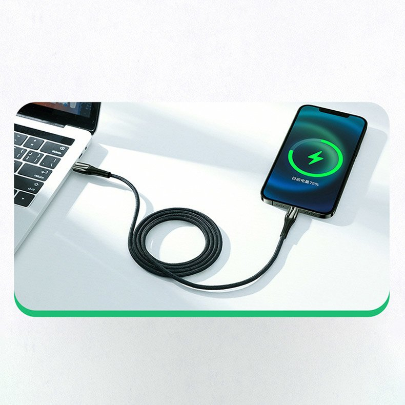 Kabelis Joyroom USB Type C - Lightning 20W 2.4A 1.2m Raudonas (S-1224K2 Red) 9 Kabelis Joyroom USB Type C - Lightning 20W 2.4A 1.2m Raudonas (S-1224K2 Red) 9