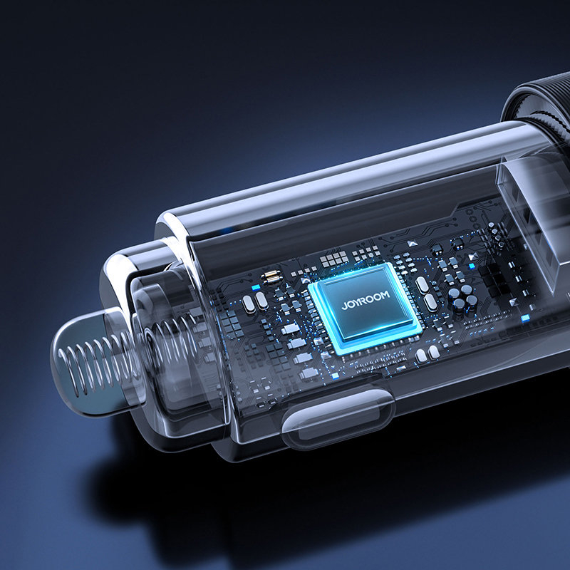 Įkroviklis Joyroom 2 x USB 24W Juodas (JR-CL10) 6 Įkroviklis Joyroom 2 x USB 24W Juodas (JR-CL10) 6