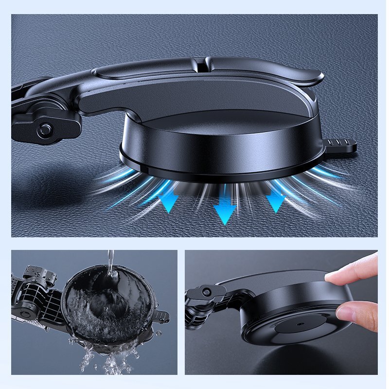 Automobilinis laikiklis Joyroom JR-ZS283 mechaninis, prietaisų skydeliui – juodas 6 Automobilinis laikiklis Joyroom JR-ZS283 mechaninis, prietaisų skydeliui – juodas 6