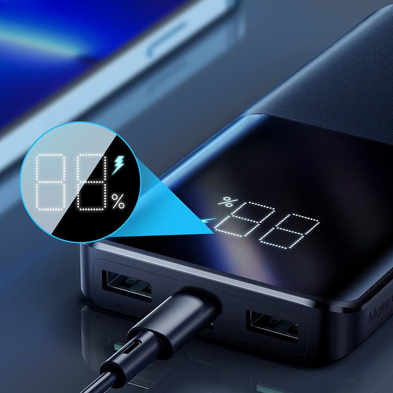 Joyroom power bank 22.5W 10000mAh PD QC3.0 AFC black (JR-QP191) 7 Joyroom power bank 22.5W 10000mAh PD QC3.0 AFC black (JR-QP191) 7