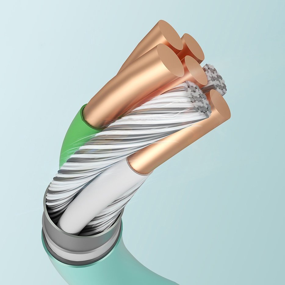 Kabelis Joyroom USB - Lightning 2,4A 1,2 m Baltas (S-1224N2 White) 8 Kabelis Joyroom USB - Lightning 2,4A 1,2 m Baltas (S-1224N2 White) 8