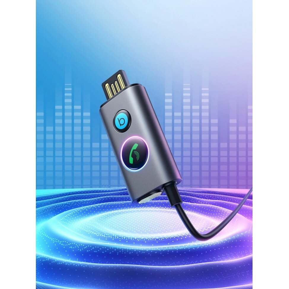 Joyroom JR-CB7 belaidis automobilinis imtuvas – pilkas 12