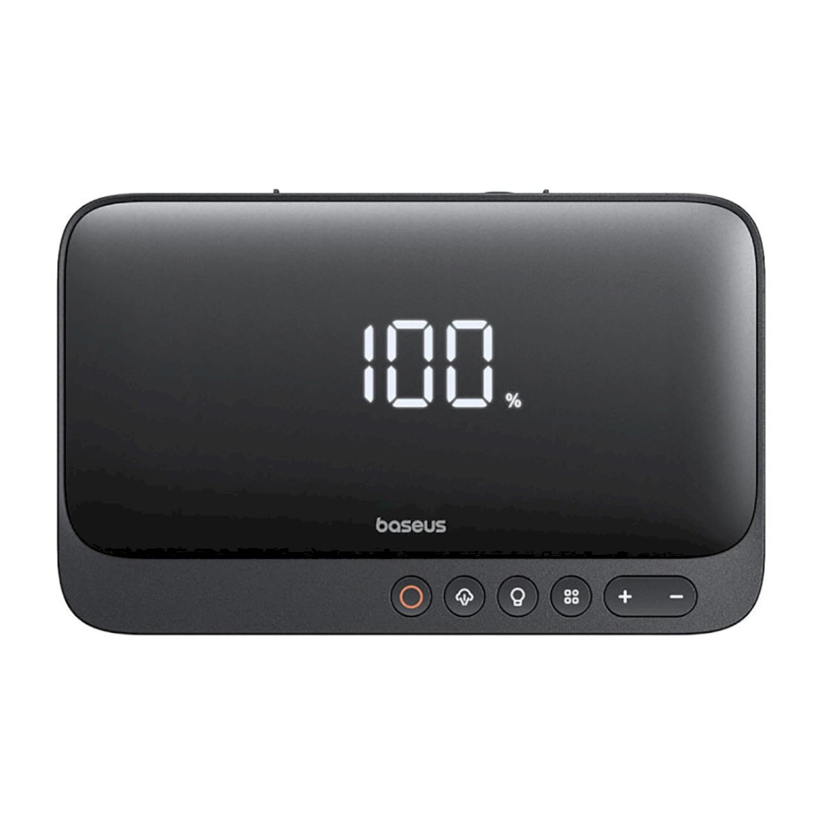 Baseus Super Energy BS-CH013 Jump starter 4-in-1 600A su žibintuvėliu / 6000mAh išorine baterija / kompresoriumi – juodas Baseus Super Energy BS-CH013 Jump starter 4-in-1 600A su žibintuvėliu / 6000mAh išorine baterija / kompresoriumi – juodas