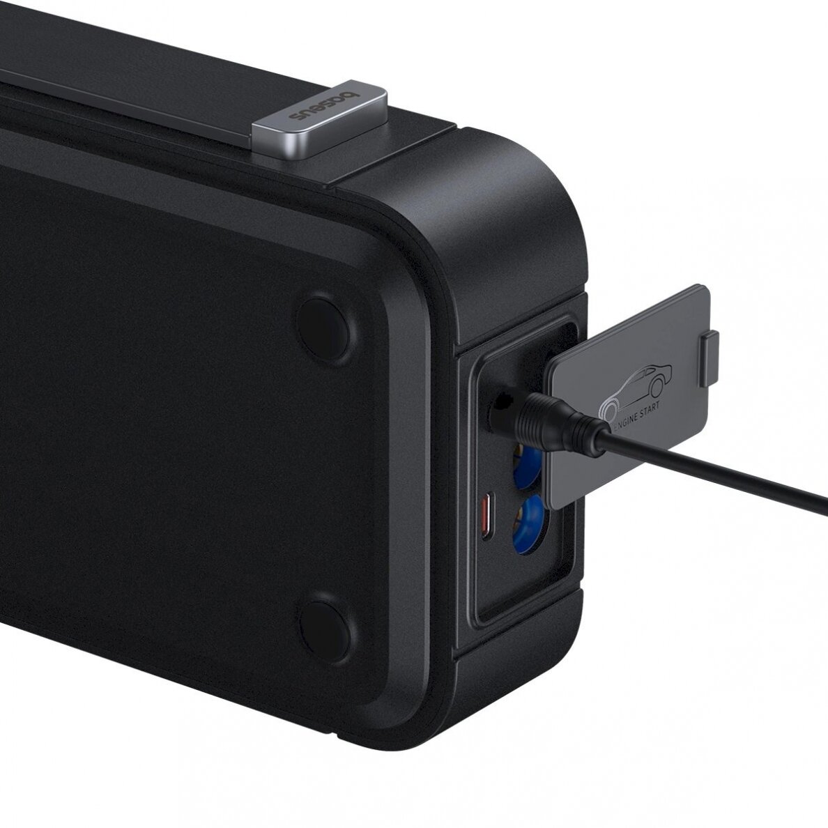 Jump startersupercapacitor Baseus Super Energy Mega Series BS-CH007 3000A 12V USB-C / EC8 / DC - pilkas 7 Jump startersupercapacitor Baseus Super Energy Mega Series BS-CH007 3000A 12V USB-C / EC8 / DC - pilkas 7