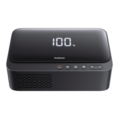 Baseus Super Energy BS-CH013 Jump starter 4-in-1 600A su žibintuvėliu / 6000mAh išorine baterija / kompresoriumi – juodas 3