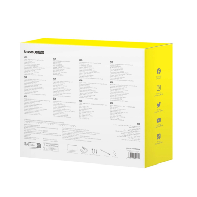 Baseus Super Energy BS-CH013 Jump starter 4-in-1 600A su žibintuvėliu / 6000mAh išorine baterija / kompresoriumi – juodas 8