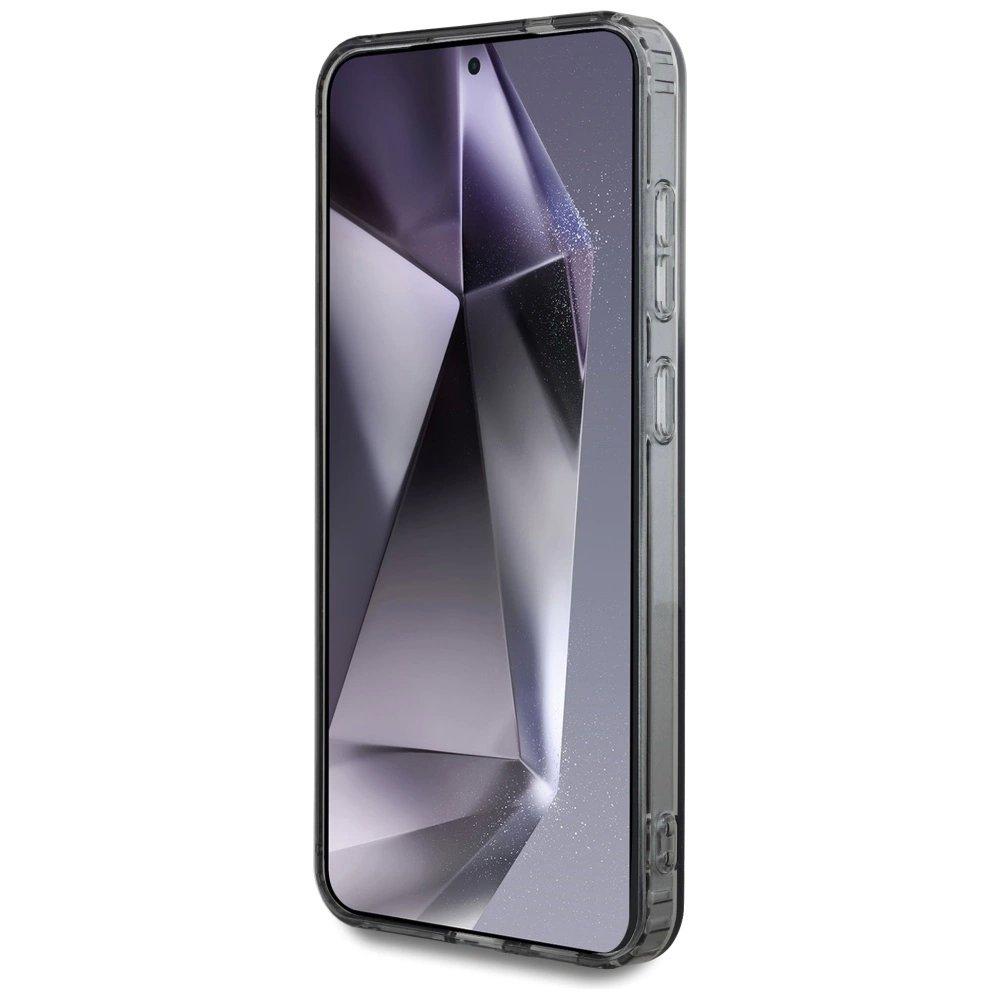 Karl Lagerfeld Button Choupette Head Printed Logo MagSafe Samsung Galaxy S25 Dėklas Juodas 4