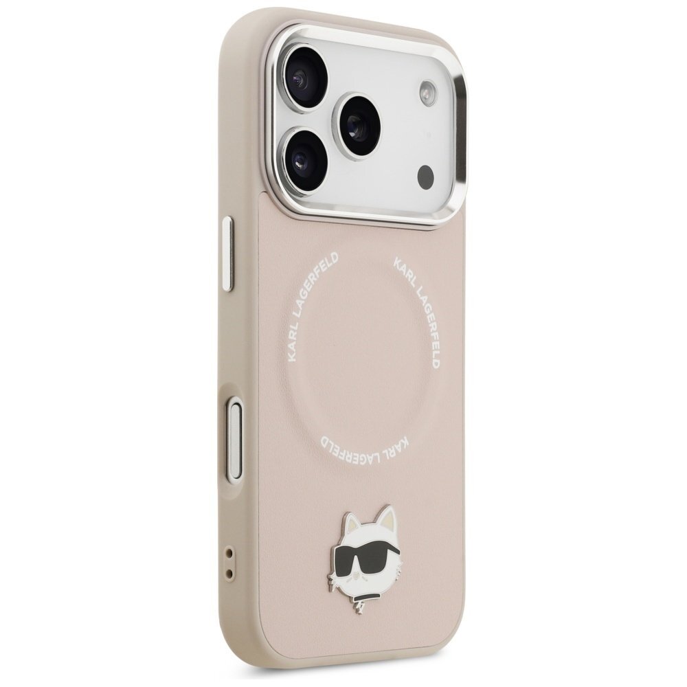 iPhone 17 Pro Max Karl Lagerfeld Choupette Pin MagSafe dėklas – rožinis 3 iPhone 17 Pro Max Karl Lagerfeld Choupette Pin MagSafe dėklas – rožinis 3