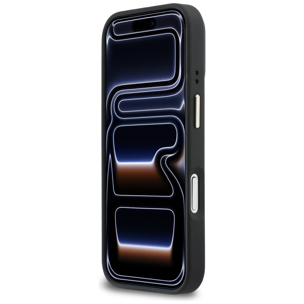 iPhone 17 Pro Karl Lagerfeld Croco KL Script Logo MagSafe dėklas – juodas 4 iPhone 17 Pro Karl Lagerfeld Croco KL Script Logo MagSafe dėklas – juodas 4