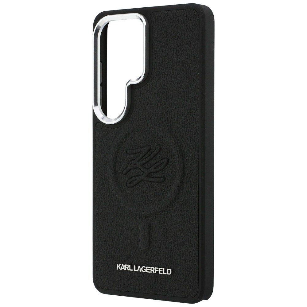 Samsung Galaxy S26 Ultra Karl Lagerfeld Embossed Ring Initials MagSafe dėklas – juodas 5