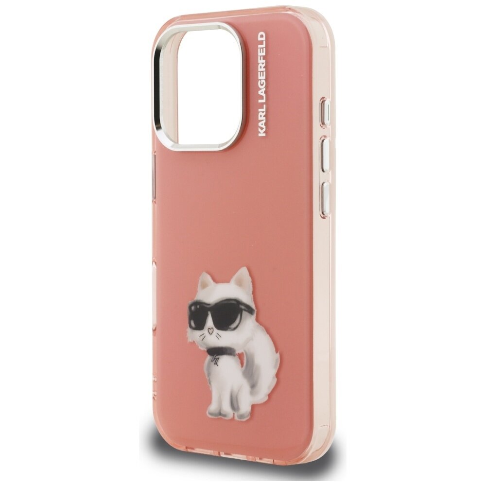 iPhone 16 Pro Max Karl Lagerfeld IML Aquarelle Choupette & Logo dėklas – rožinis 5 iPhone 16 Pro Max Karl Lagerfeld IML Aquarelle Choupette & Logo dėklas – rožinis 5