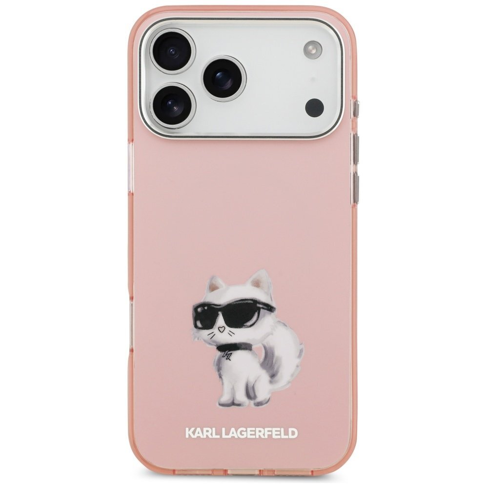 iPhone 17 Pro Karl Lagerfeld IML Aquarelle Choupette & Logo MagSafe dėklas – rožinis 2 iPhone 17 Pro Karl Lagerfeld IML Aquarelle Choupette & Logo MagSafe dėklas – rožinis 2