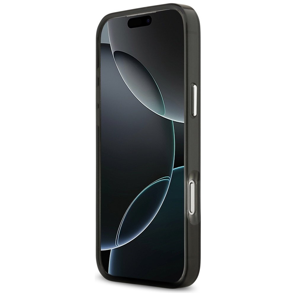 iPhone 17 Pro Karl Lagerfeld IML Aquarelle Karl & Choupette & Logo MagSafe dėklas – juodas 4