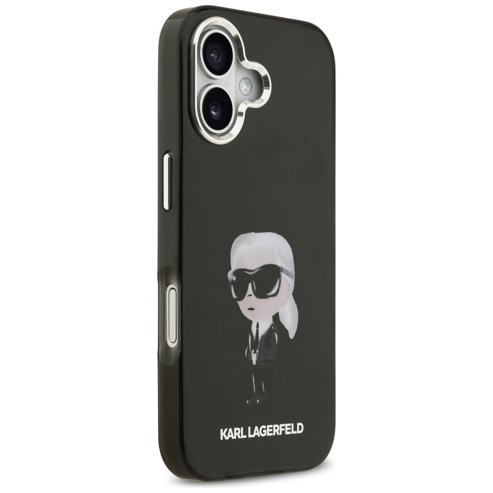 iPhone 17 Karl Lagerfeld IML Aquarelle Karl & Logo MagSafe dėklas – juodas 3 iPhone 17 Karl Lagerfeld IML Aquarelle Karl & Logo MagSafe dėklas – juodas 3