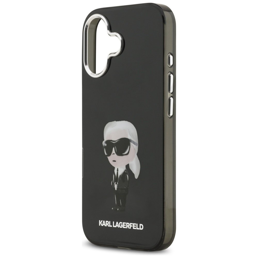 iPhone 17 Karl Lagerfeld IML Aquarelle Karl & Logo MagSafe dėklas – juodas 5 iPhone 17 Karl Lagerfeld IML Aquarelle Karl & Logo MagSafe dėklas – juodas 5