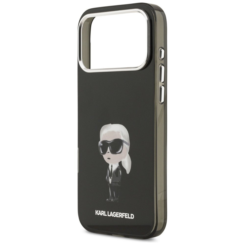 iPhone 17 Pro Max Karl Lagerfeld IML Aquarelle Karl & Logo MagSafe dėklas – juodas 5 iPhone 17 Pro Max Karl Lagerfeld IML Aquarelle Karl & Logo MagSafe dėklas – juodas 5