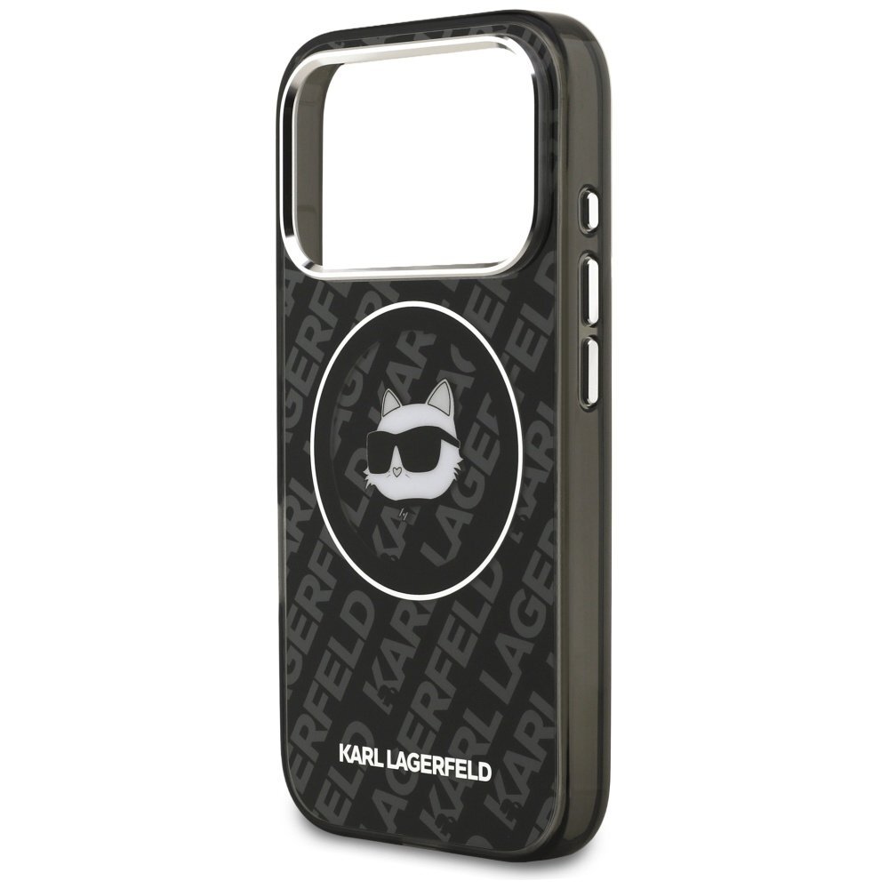 iPhone 17 Pro dėklas Karl Lagerfeld IML Choupette Head Logo, MagSafe – juodas 5 iPhone 17 Pro dėklas Karl Lagerfeld IML Choupette Head Logo, MagSafe – juodas 5