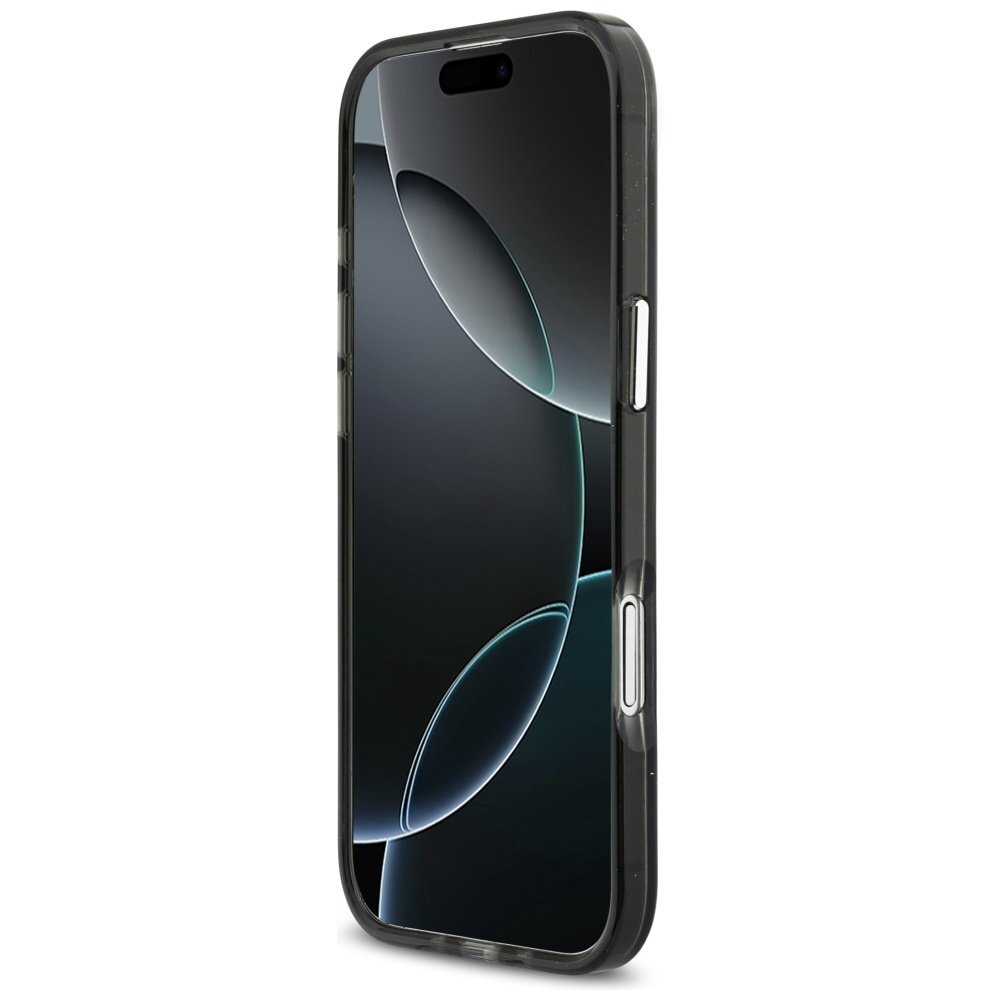 iPhone Air Karl Lagerfeld IML Choupette Head Logo MagSafe dėklas – juodas 4